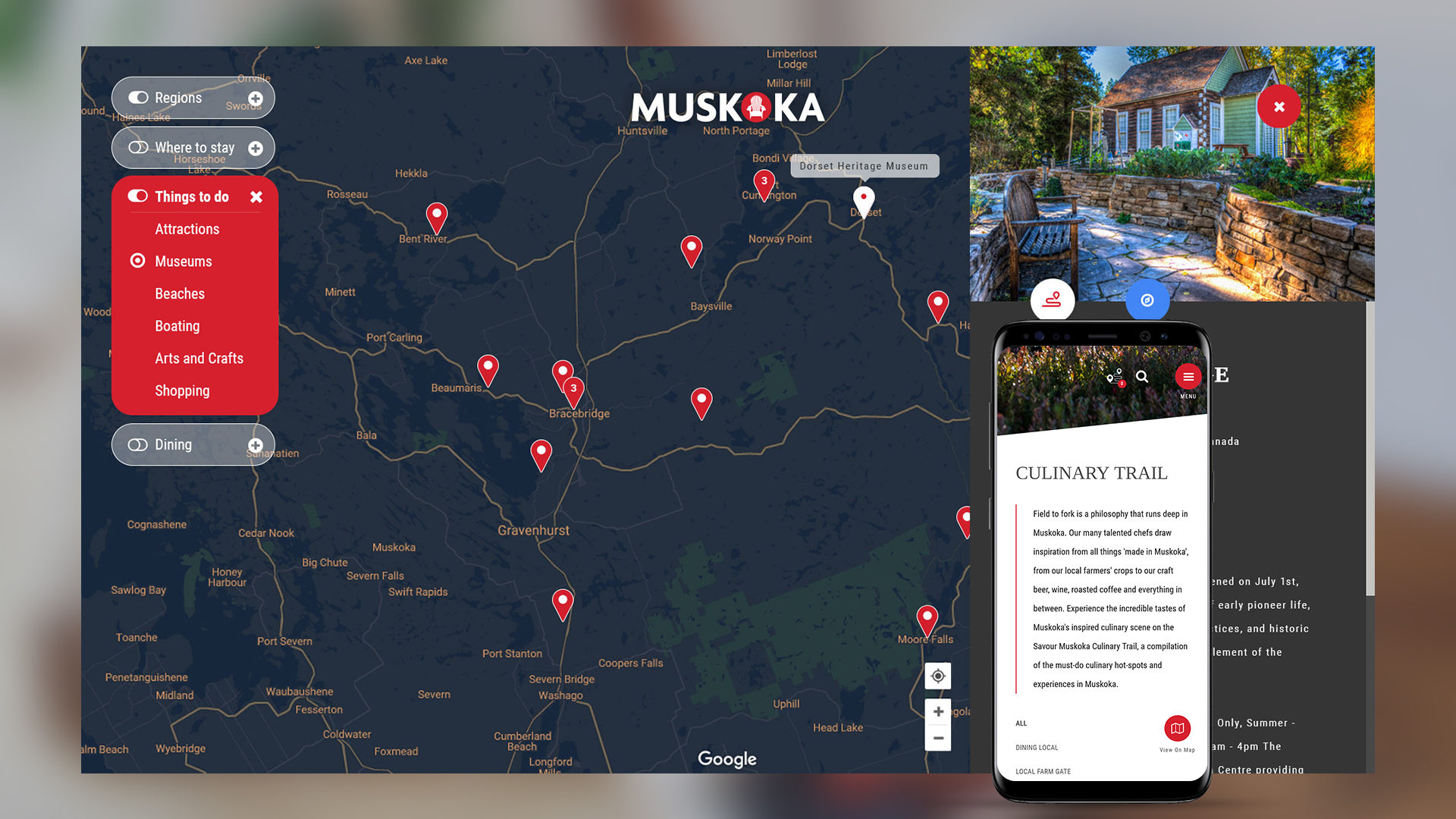 tourism web design