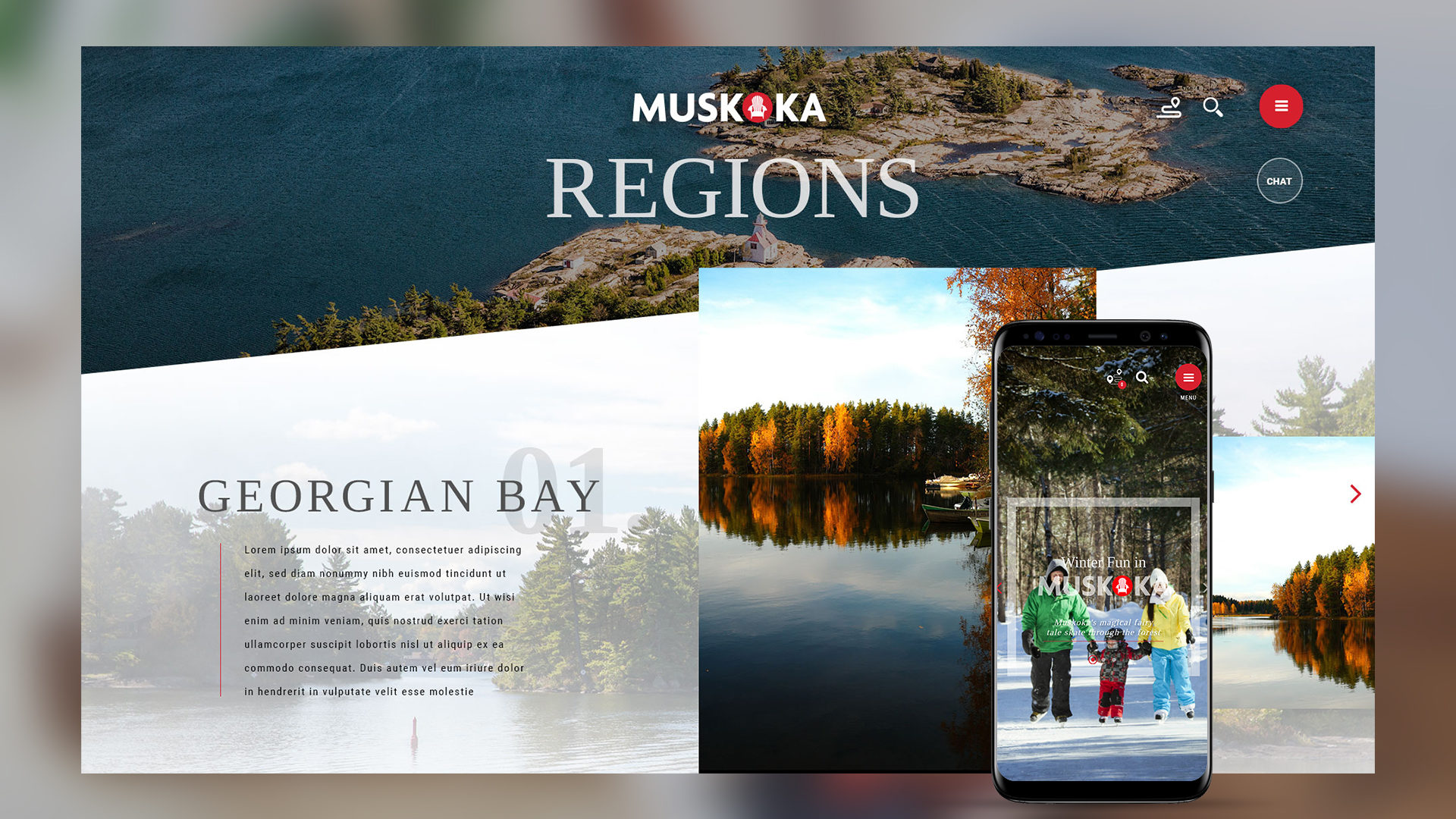 tourism website design
